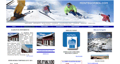 Desktop Screenshot of montegorbea.com